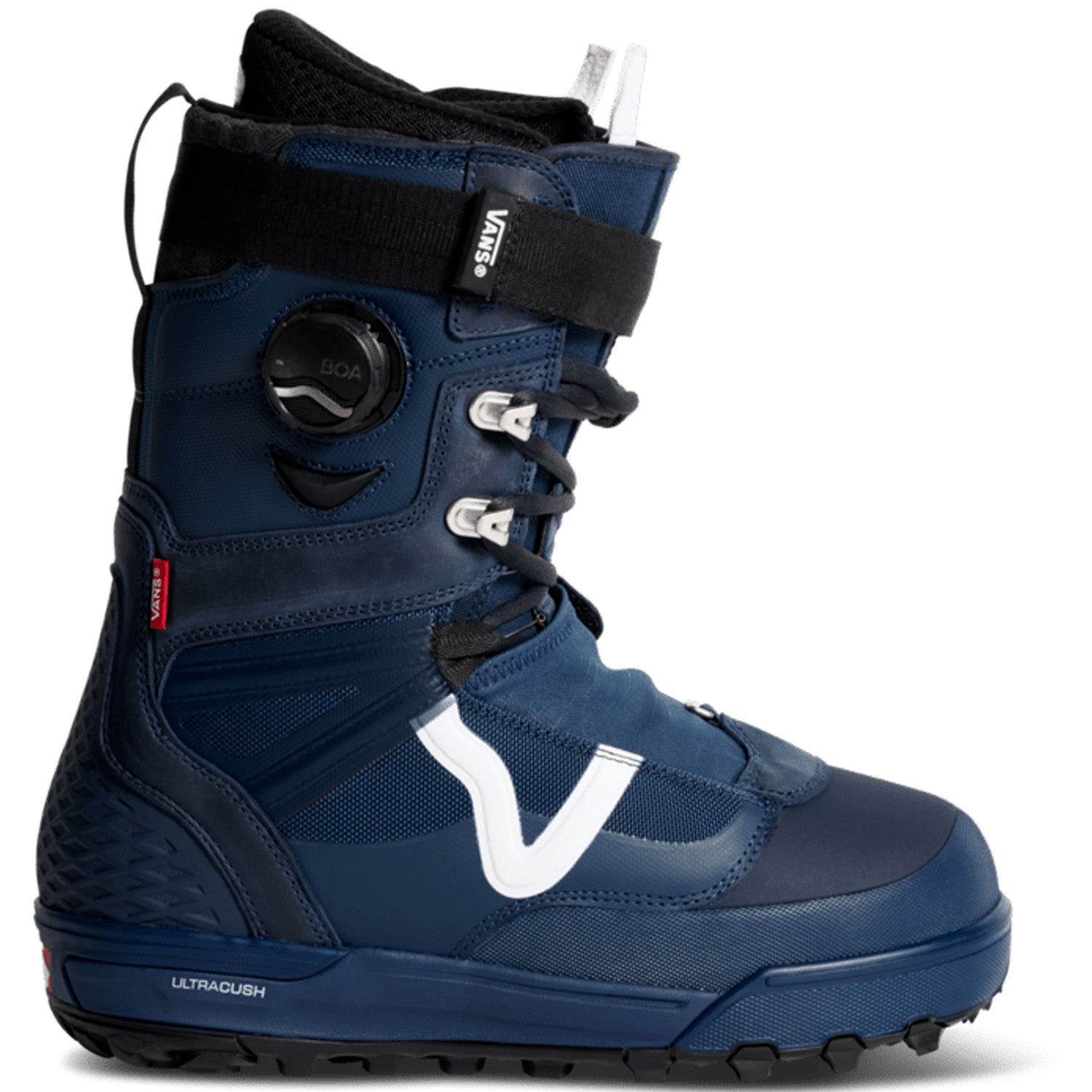 vans RESPONSE スノーボードブーツ ブラック/ブルー Vans Infuse x Cannon Cummins Snowboard Boots 2027 – evo