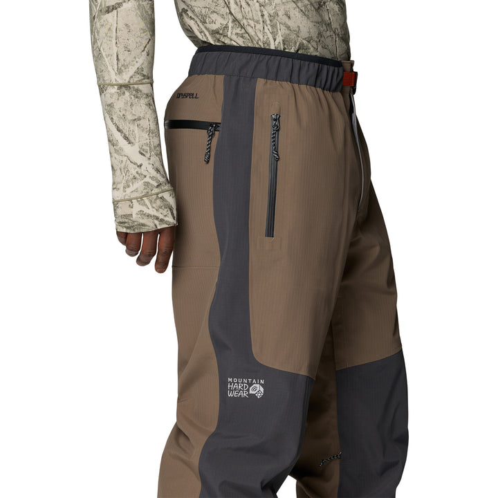Mountain Hardwear Warp Factor™ 3L Pants - Men's Tierra/Shark