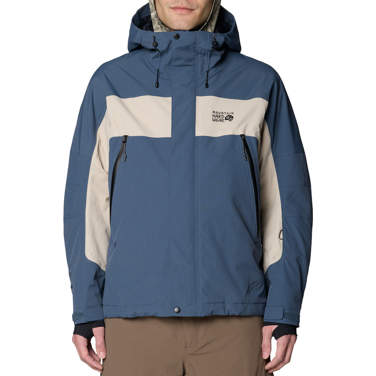Mountain Hardwear Warp Factor™ Insulated Jacket - Men's Astral Blue/Sandblast
