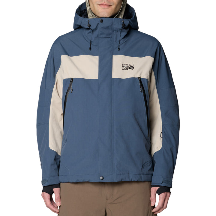 Mountain Hardwear Warp Factor™ Insulated Jacket - Men's Astral Blue/Sandblast