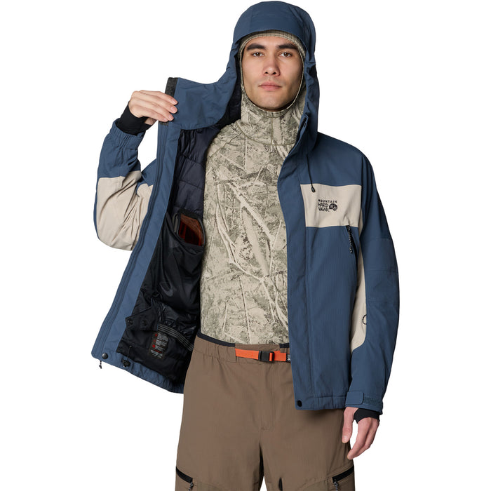 Mountain Hardwear Warp Factor™ Insulated Jacket - Men's Astral Blue/Sandblast