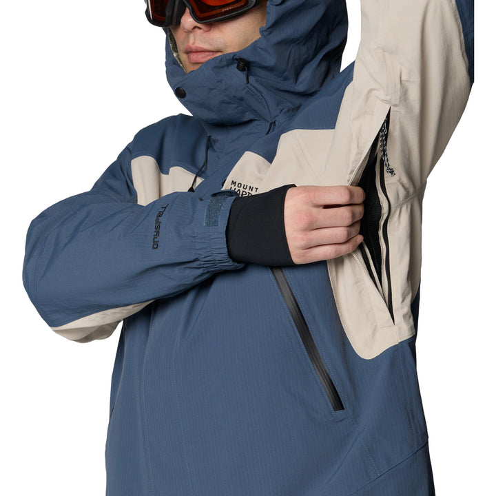 Mountain Hardwear Warp Factor™ Insulated Jacket - Men's Astral Blue/Sandblast