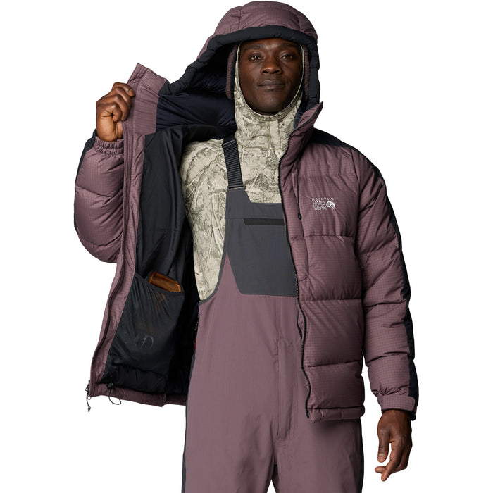 Mountain Hardwear Flow Factor™ Down Jacket - Men's Purple Sage/Shark