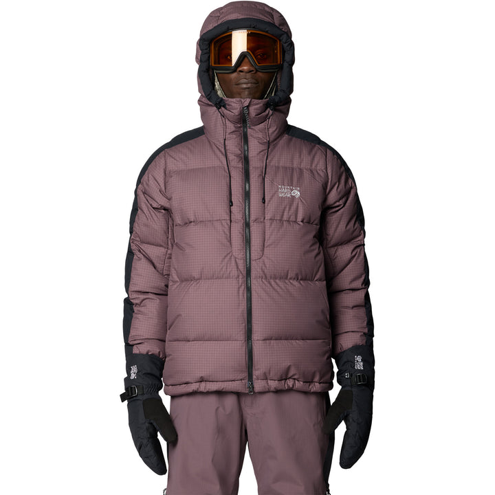 Mountain Hardwear Flow Factor™ Down Jacket - Men's Purple Sage/Shark