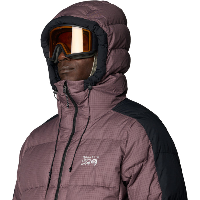 Mountain Hardwear Flow Factor™ Down Jacket - Men's Purple Sage/Shark
