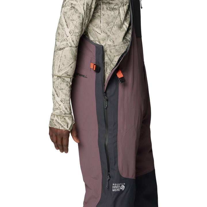 Mountain Hardwear Warp Factor™ Bibs - Men's Purple Sage/Shark