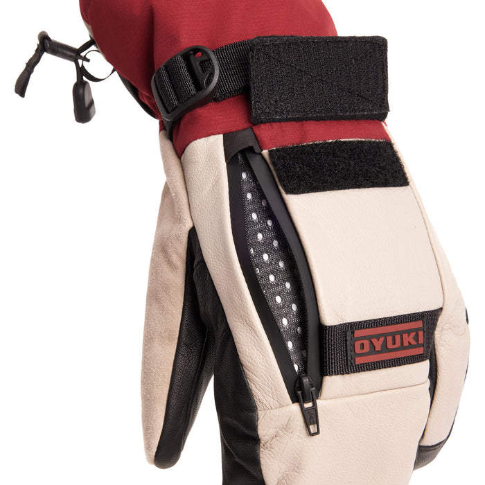 Oyuki Shaka GORE-TEX Mittens Azuki/Tottori