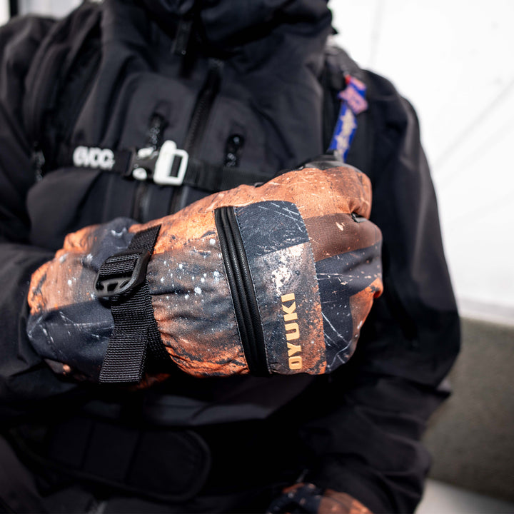 Oyuki Yotei GORE-TEX Trigger Mittens Green Heron