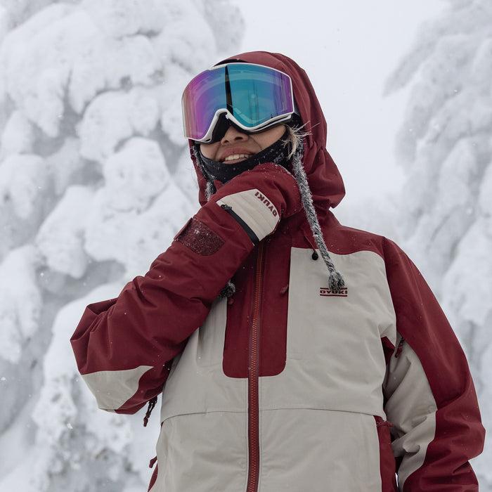 Oyuki Sugi GORE-TEX Mittens - Women's Azuki/Tottori