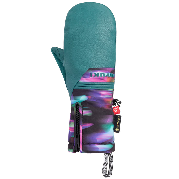 Oyuki Tamashii GORE-TEX Mittens - Kids' Twisted Light/Green Heron