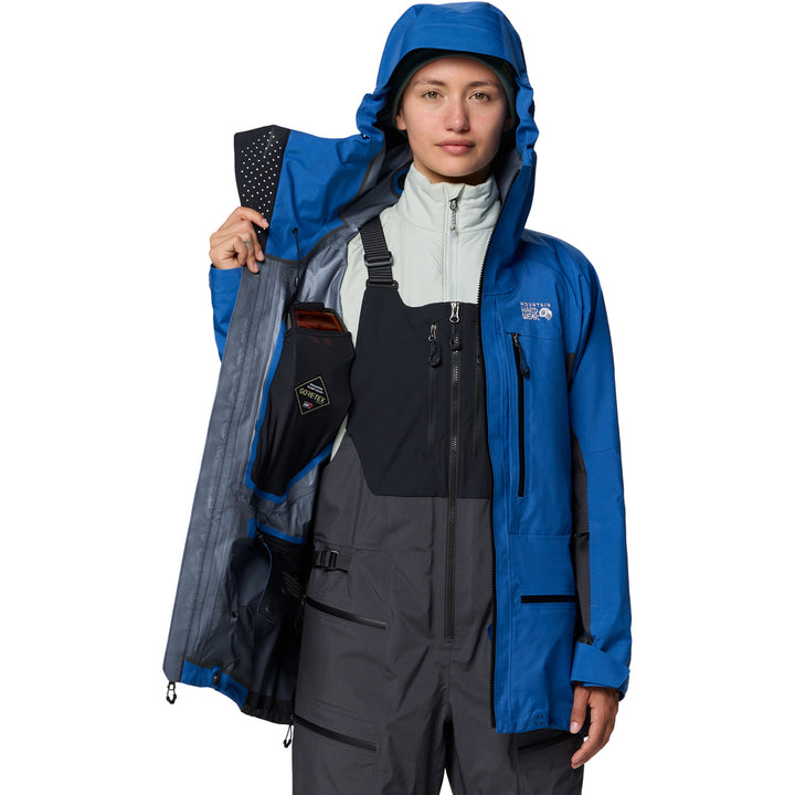 Mountain Hardwear Mythogen™ GORE-TEX PRO Jacket - Women's Berry Blue/Shark