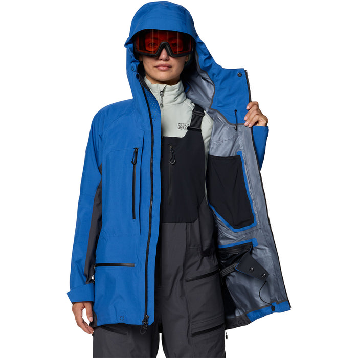 Mountain Hardwear Mythogen™ GORE-TEX PRO Jacket - Women's Berry Blue/Shark