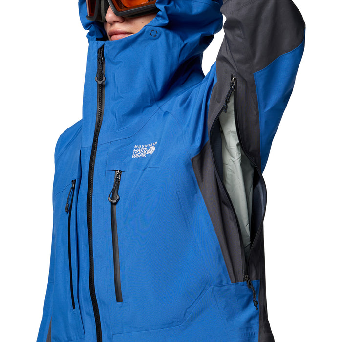 Mountain Hardwear Mythogen™ GORE-TEX PRO Jacket - Women's Berry Blue/Shark