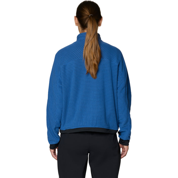 Mountain Hardwear Summit Grid™ Big Grid Half Zip - Women's Berry Blue