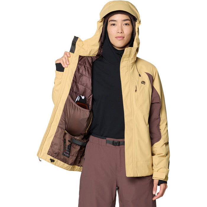 Mountain Hardwear Warp Factor™ Insulated Jacket - Women's Prairie/Carob