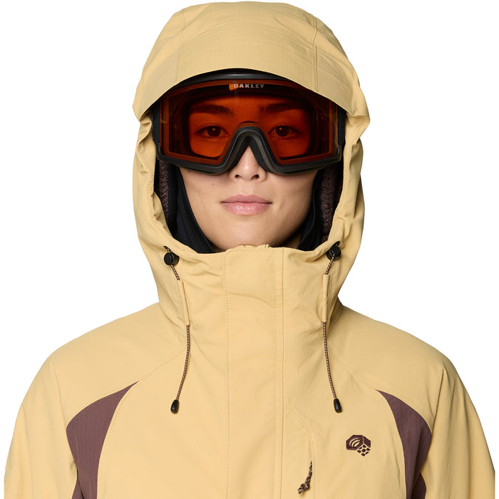 Mountain Hardwear Warp Factor™ Insulated Jacket - Women's Prairie/Carob