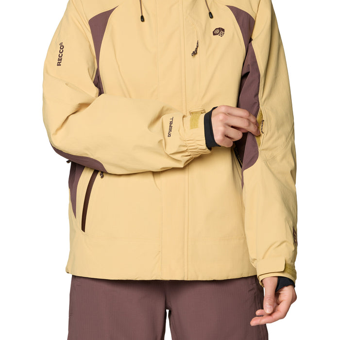 Mountain Hardwear Warp Factor™ Insulated Jacket - Women's Prairie/Carob