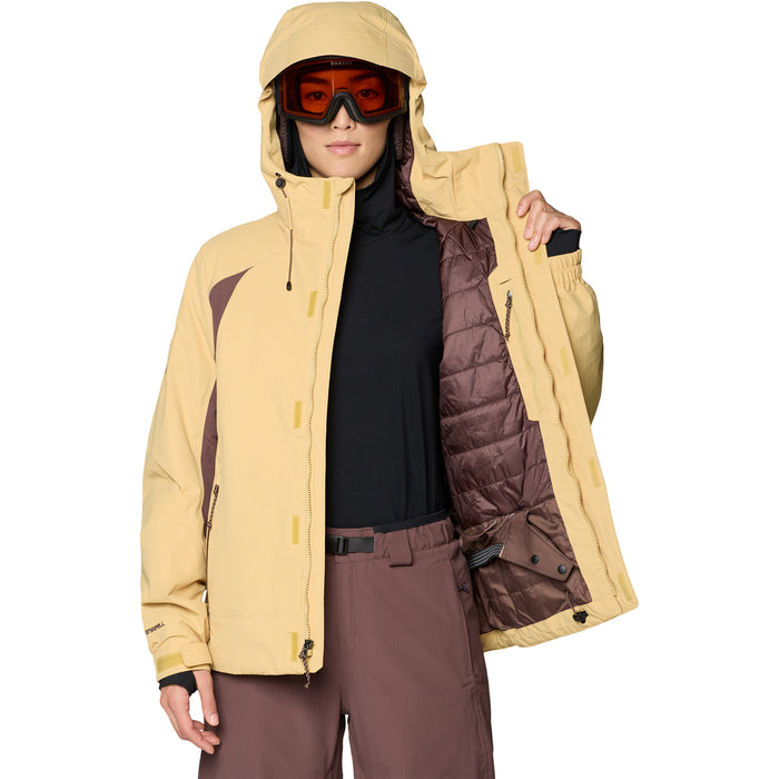 Mountain Hardwear Warp Factor™ Insulated Jacket - Women's Prairie/Carob