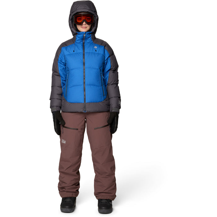 Mountain Hardwear Flow Factor™ Down Jacket - Women's Berry Blue/Shark