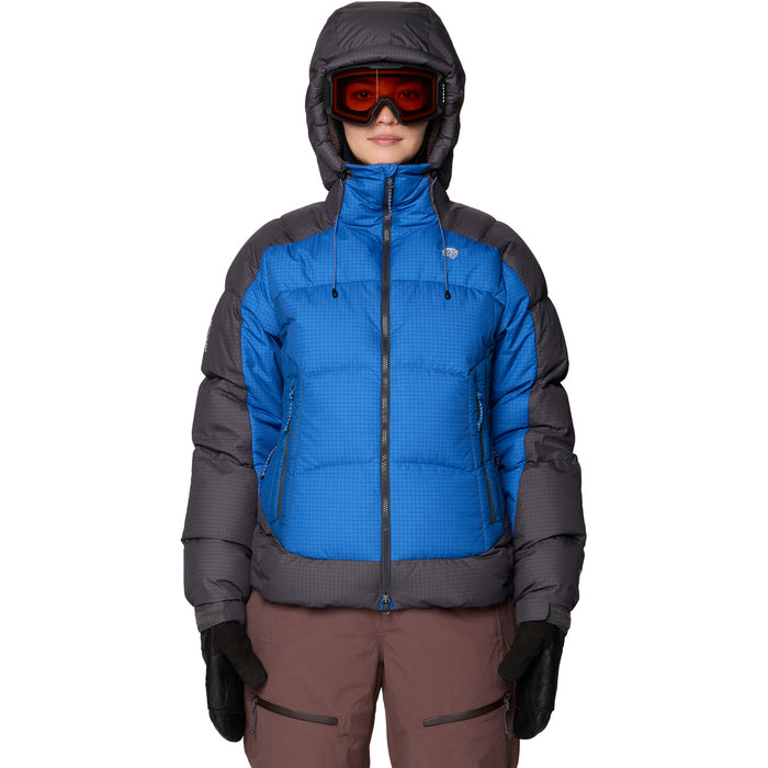 Mountain Hardwear Flow Factor™ Down Jacket - Women's Berry Blue/Shark