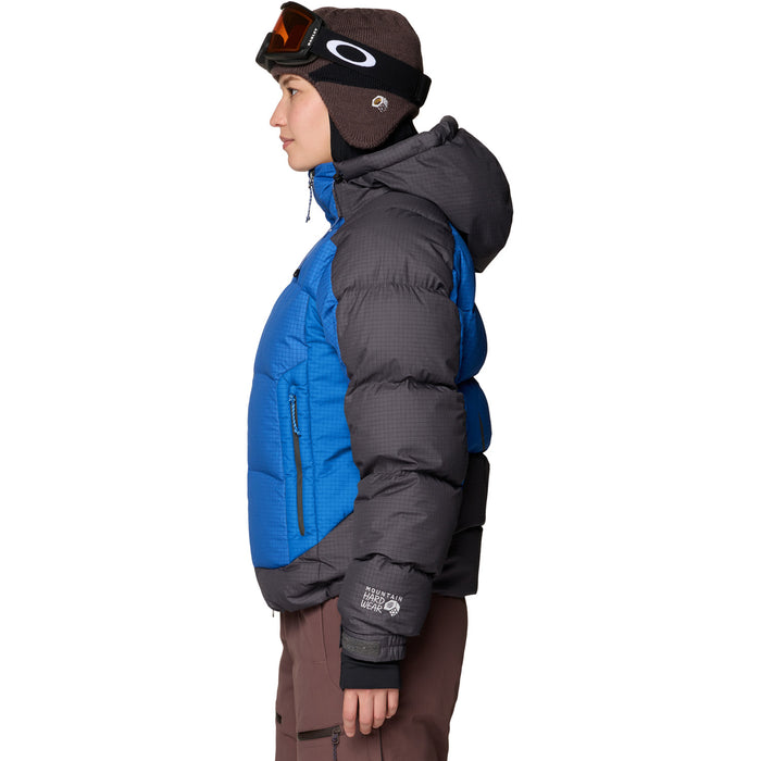 Mountain Hardwear Flow Factor™ Down Jacket - Women's Berry Blue/Shark