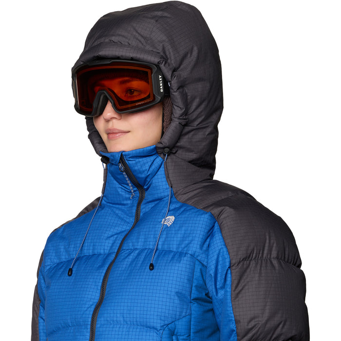 Mountain Hardwear Flow Factor™ Down Jacket - Women's Berry Blue/Shark