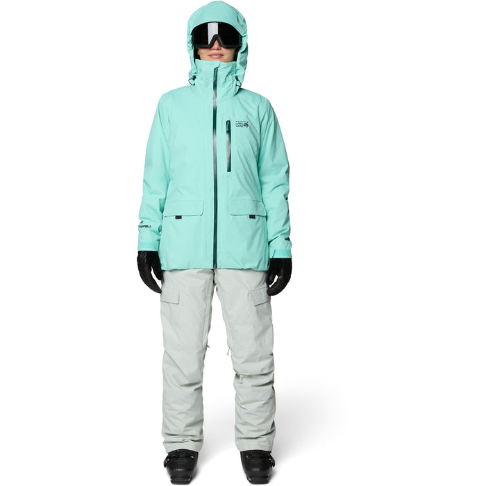 Mountain Hardwear FireFall™ Insulated Bibs - Women's Gamma Grey