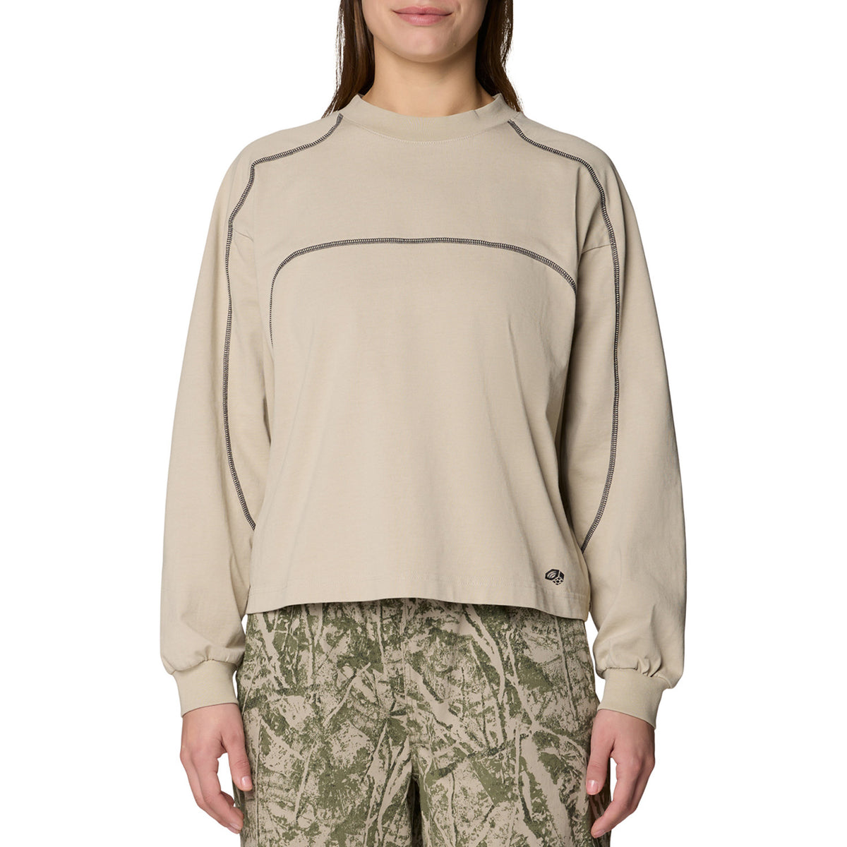 Mountain Hardwear Hardwear Supply™ Long Sleeve T-Shirt - Women's Fossil