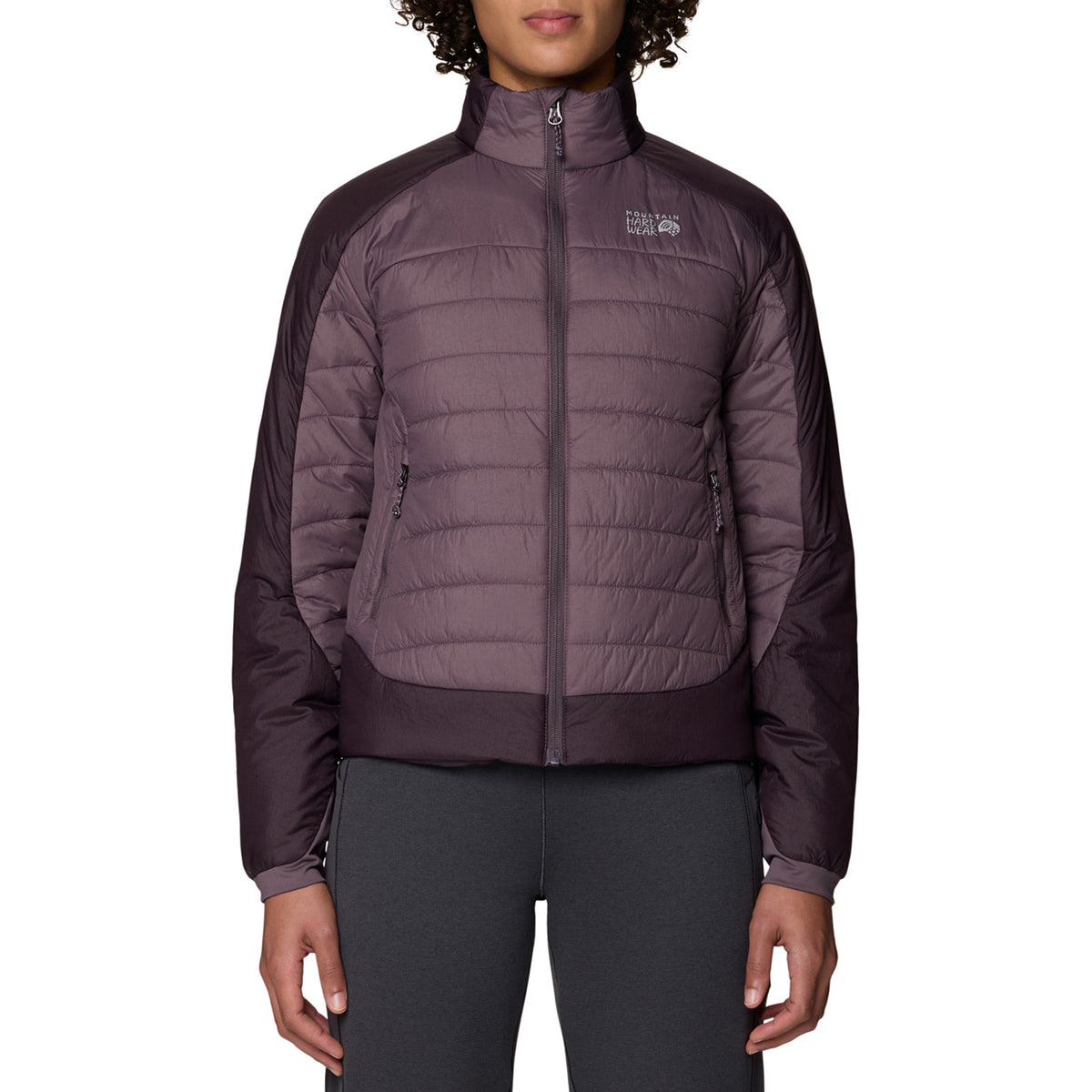 Mountain Hardwear Free Element™ Jacket - Women's Purple Sage/Deep Mulberry