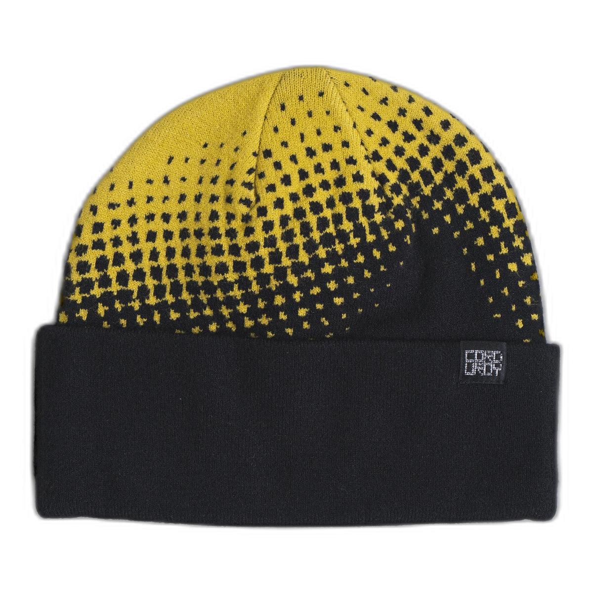 Corduroy Halftone Beanie Black