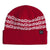 Corduroy Prickly Beanie Red