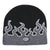 Corduroy LL Burn Skully Beanie Black