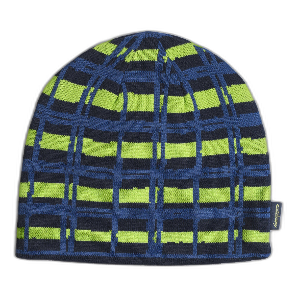 Corduroy Tartan By Justin Phipps Beanie Midnight
