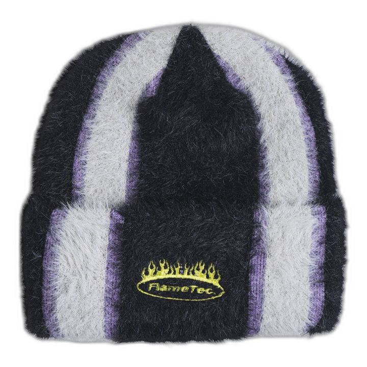 Corduroy Flametec Mohair Beanie Black