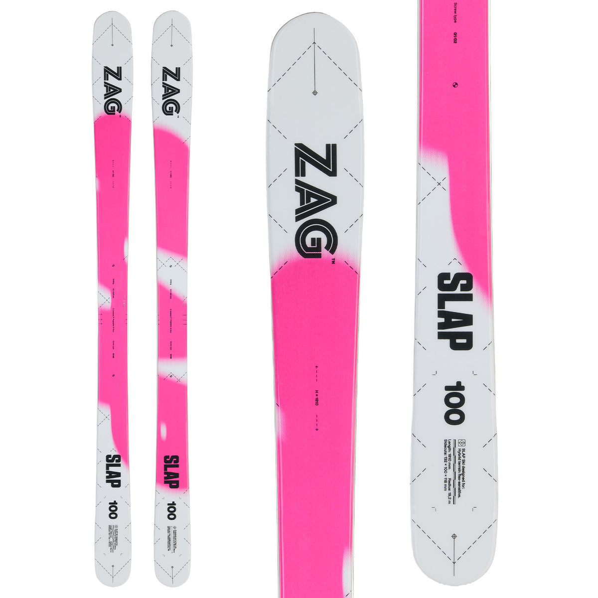 ZAG Slap 100 Skis 2027