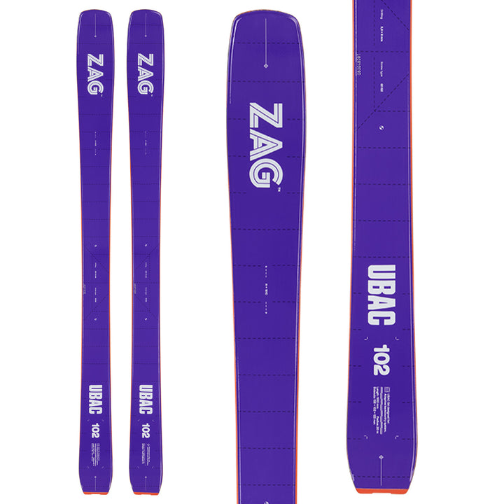 ZAG UBAC 102 Skis 2027
