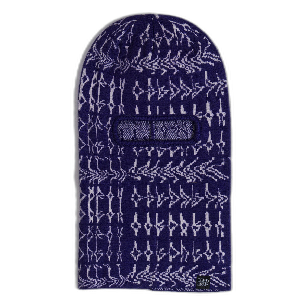 Corduroy Tracers Mask Purple