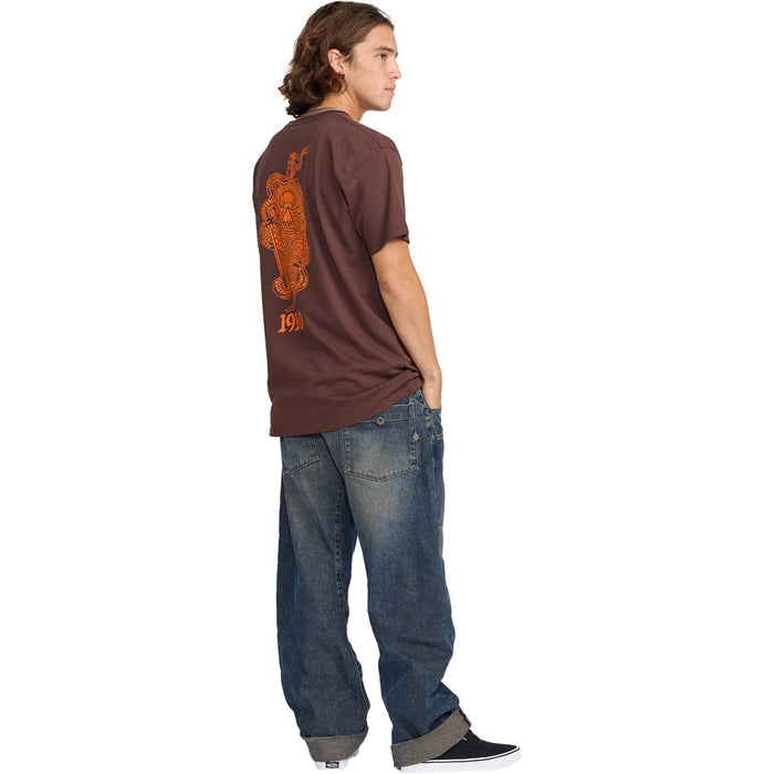 1910 LLC Age Of Winters Discharge Short-Sleeve T-Shirt - Men's Brown