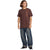 1910 LLC Age Of Winters Discharge Short-Sleeve T-Shirt - Men's Brown