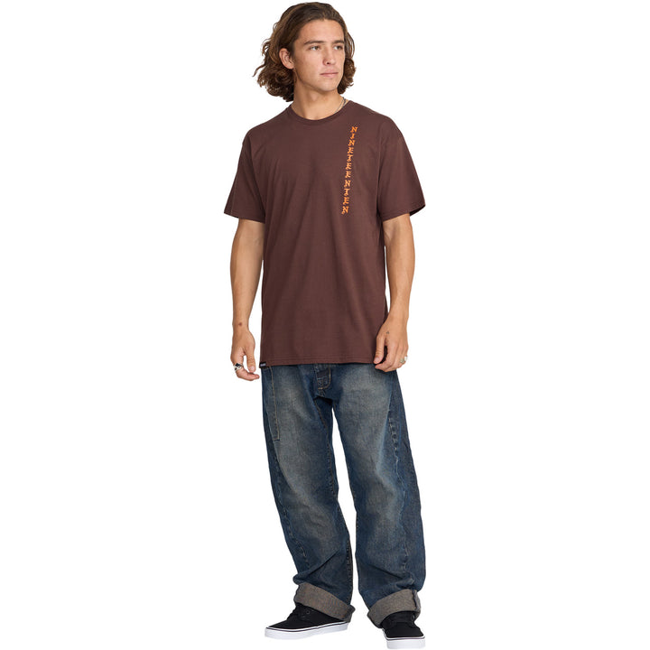 1910 LLC Age Of Winters Discharge Short-Sleeve T-Shirt - Men's Brown