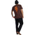 1910 LLC Age Of Winters Discharge Short-Sleeve T-Shirt - Men's Brown