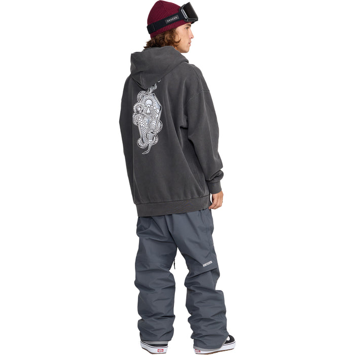 1910 LLC Age Of Winters G420 Pigment Dyed Hoodie - Men's Pigment Black