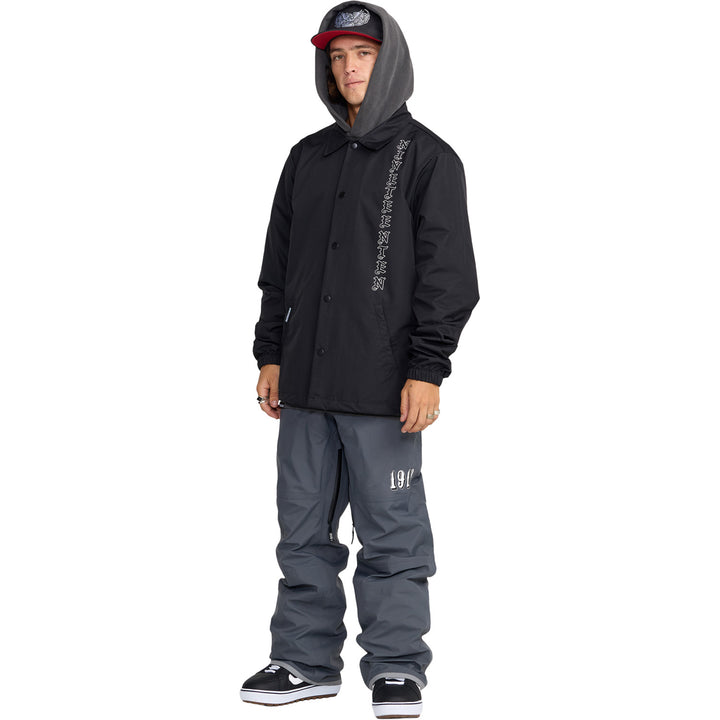 1910 LLC Age Of Winters Resister 10K Jacket Windbreaker - Men's Black