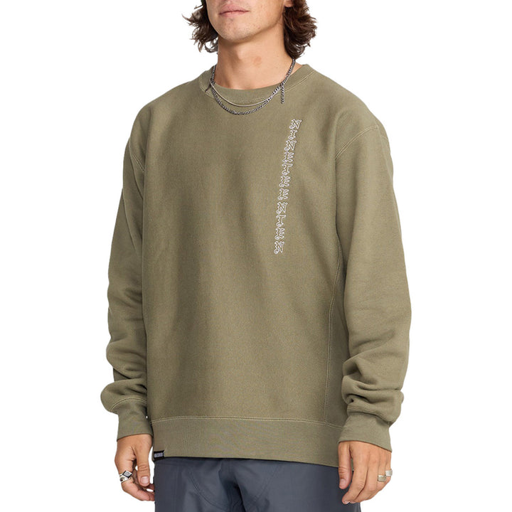 1910 LLC Age Of Winters CG450 Crew Fleece - Men's Olive