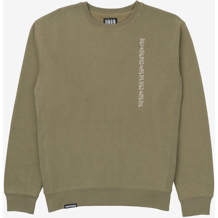 1910 LLC Age Of Winters CG450 Crew Fleece - Men's Olive