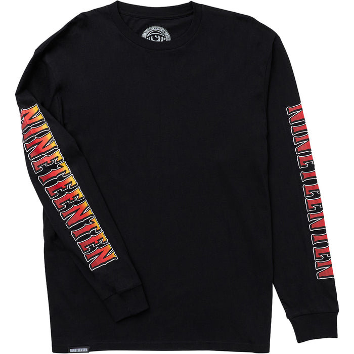 1910 LLC Hawks On The Run Long-Sleeve T-Shirt - Men's Black