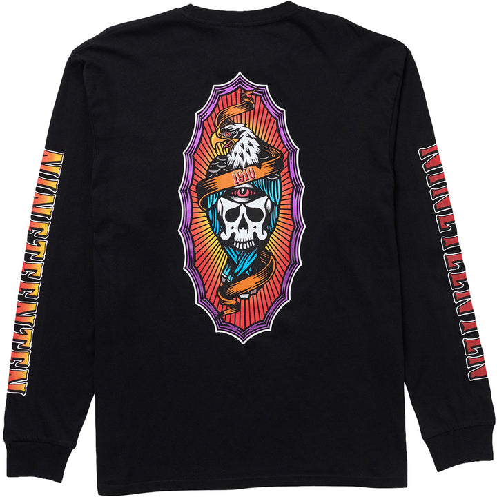 1910 LLC Hawks On The Run Long-Sleeve T-Shirt - Men's Black