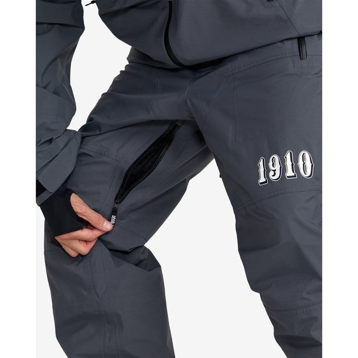 1910 LLC Yorkshire 3L Snow Pants - Men's Grey