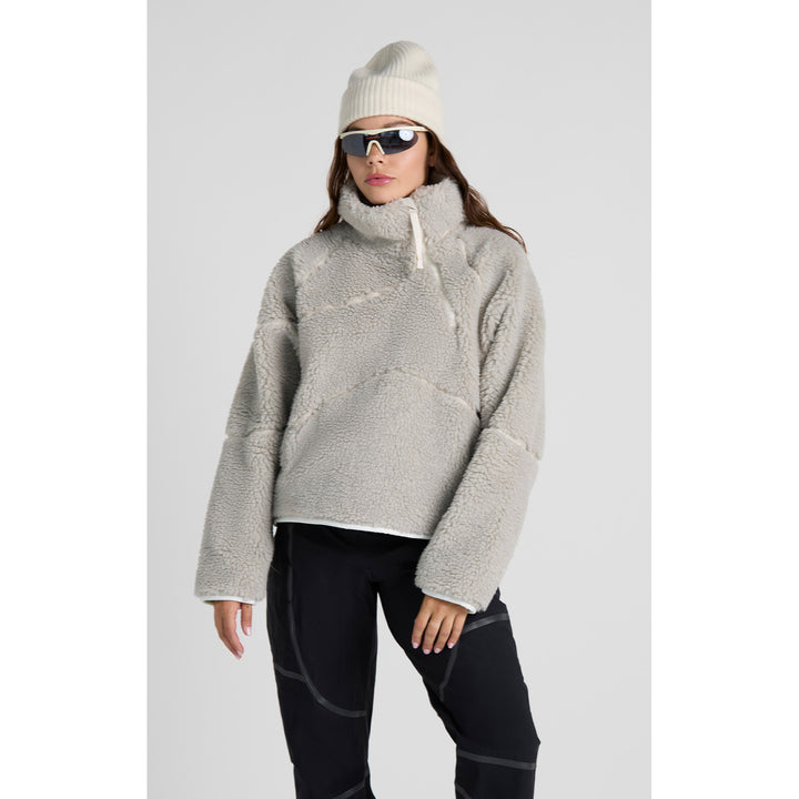 Seniq Wooluxe Fleece Pullover - Women's Heather Grey