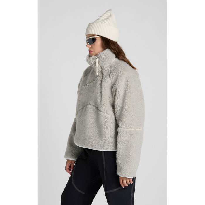 Seniq Wooluxe Fleece Pullover - Women's Heather Grey